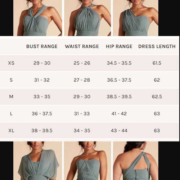 BIRDY GREY "Grace" Convertible Dress in ππ‘π’πππ¨π§ ππ₯πππ€ NEW WITH TAGS! - Picture 8 of 11